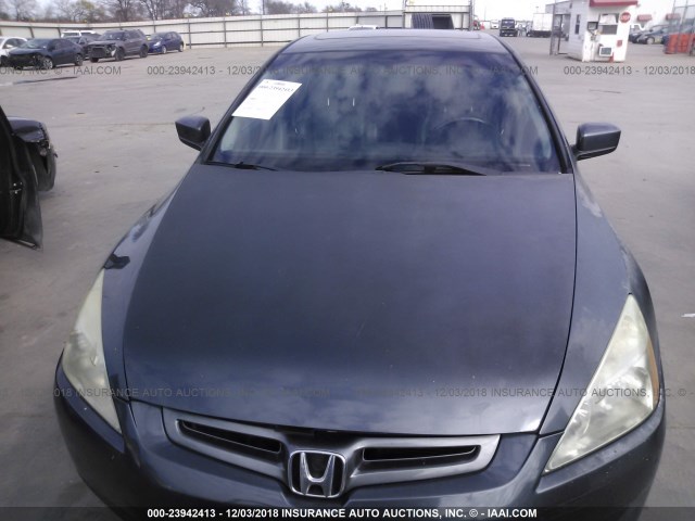 1HGCM66573A034718 - 2003 HONDA ACCORD BLACK photo 6