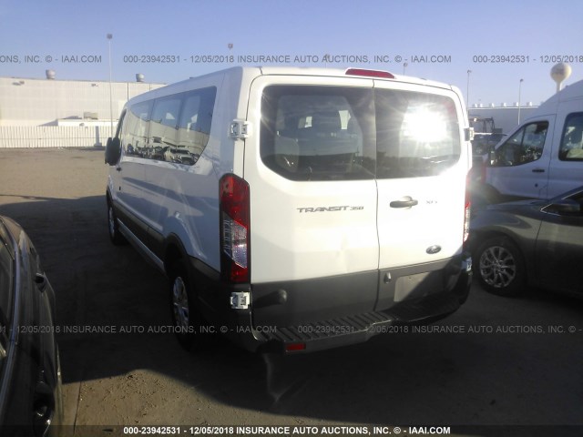 1FBZX2ZM4HKA94005 - 2017 FORD TRANSIT T-350 WHITE photo 3