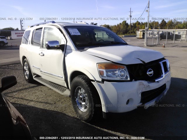 5N1BA0ND6CN615799 - 2012 NISSAN ARMADA SV/SL/PLATINUM WHITE photo 6