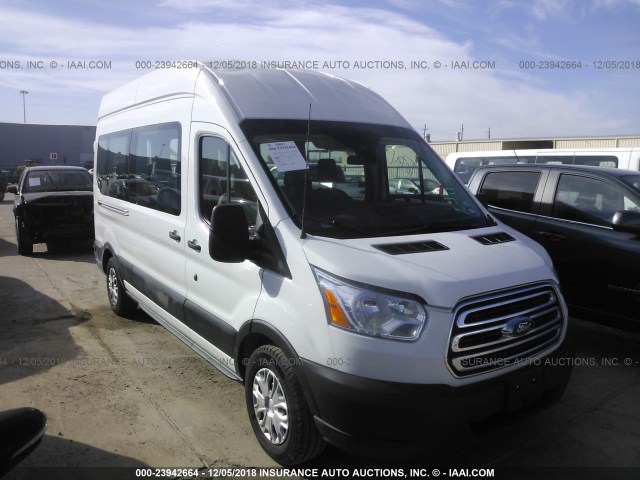 1FBAX2XM0KKA06381 - 2019 FORD TRANSIT WHITE photo 1