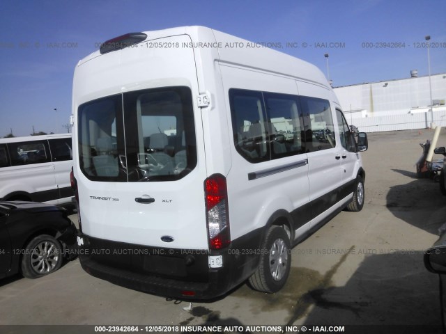 1FBAX2XM0KKA06381 - 2019 FORD TRANSIT WHITE photo 4