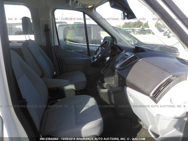 1FBAX2XM0KKA06381 - 2019 FORD TRANSIT WHITE photo 5