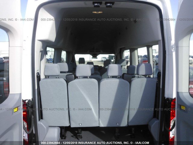 1FBAX2XM0KKA06381 - 2019 FORD TRANSIT WHITE photo 8