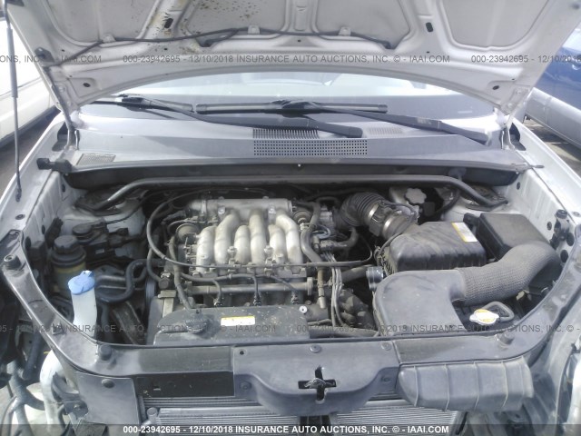 KM8JN12D96U318739 - 2006 HYUNDAI TUCSON GLS/LIMITED 银色 照片 10