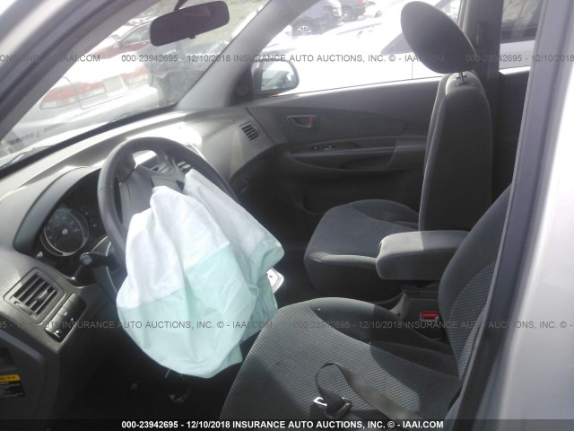 KM8JN12D96U318739 - 2006 HYUNDAI TUCSON GLS/LIMITED 银色 照片 5