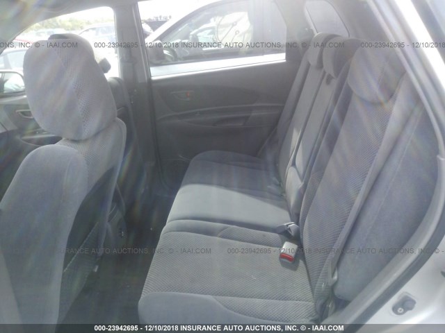 KM8JN12D96U318739 - 2006 HYUNDAI TUCSON GLS/LIMITED 银色 照片 8