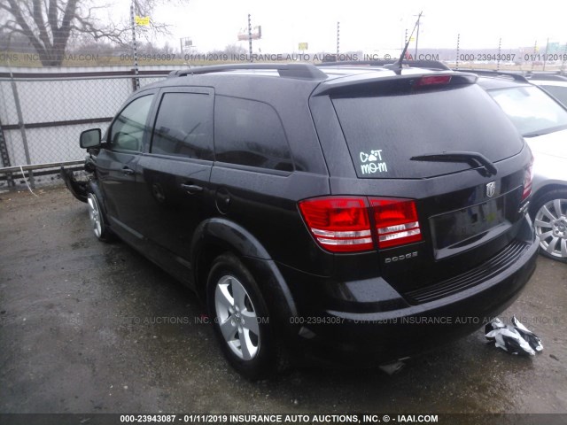 3D4PG5FV0AT149462 - 2010 DODGE JOURNEY SXT BLACK photo 3