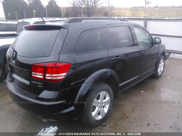 3D4PG5FV0AT149462 - 2010 DODGE JOURNEY SXT BLACK photo 4