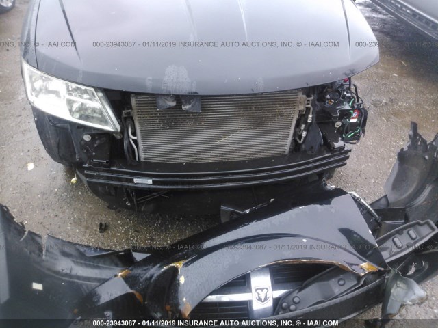 3D4PG5FV0AT149462 - 2010 DODGE JOURNEY SXT BLACK photo 6