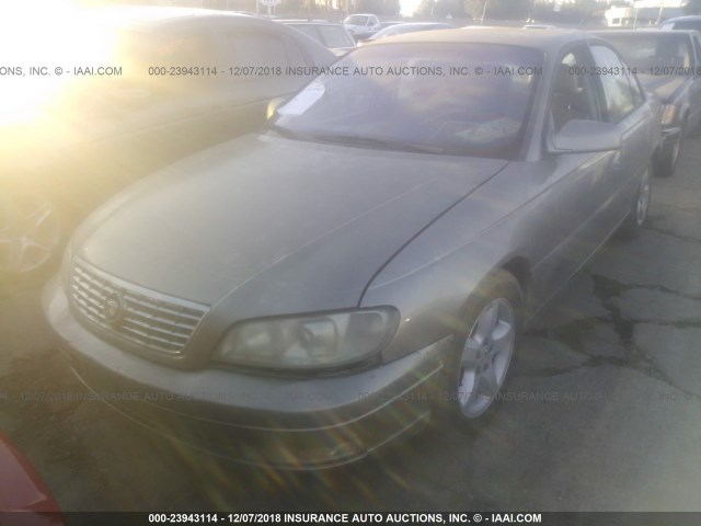 W06VR54RX1R073747 - 2001 CADILLAC CATERA SPORT GRAY photo 2