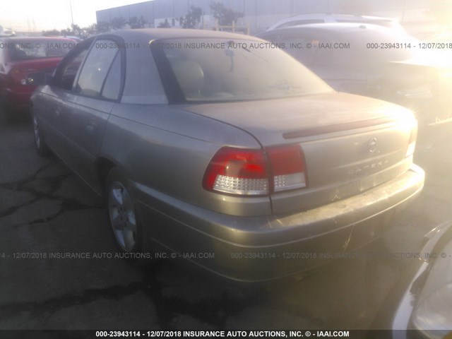 W06VR54RX1R073747 - 2001 CADILLAC CATERA SPORT GRAY photo 3