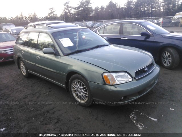 4S3BH625147300804 - 2004 SUBARU LEGACY L SPECIAL GREEN photo 1