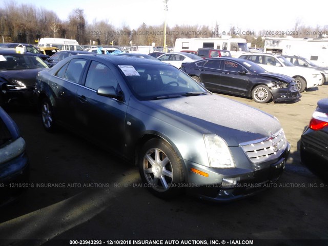 1G6DW677X60207450 - 2006 CADILLAC STS GREEN photo 1