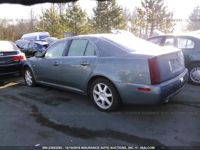 1G6DW677X60207450 - 2006 CADILLAC STS GREEN photo 3