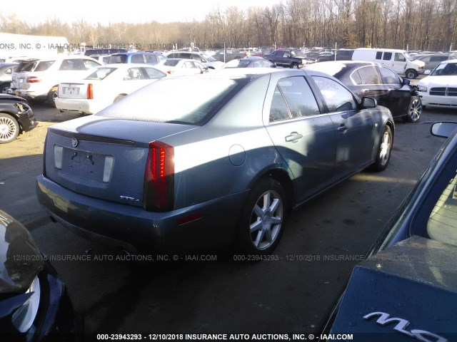 1G6DW677X60207450 - 2006 CADILLAC STS GREEN photo 4