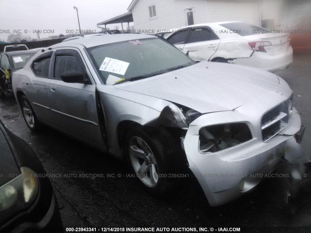 2B3KA43G87H836975 - 2007 DODGE CHARGER SE/SXT SILVER photo 1