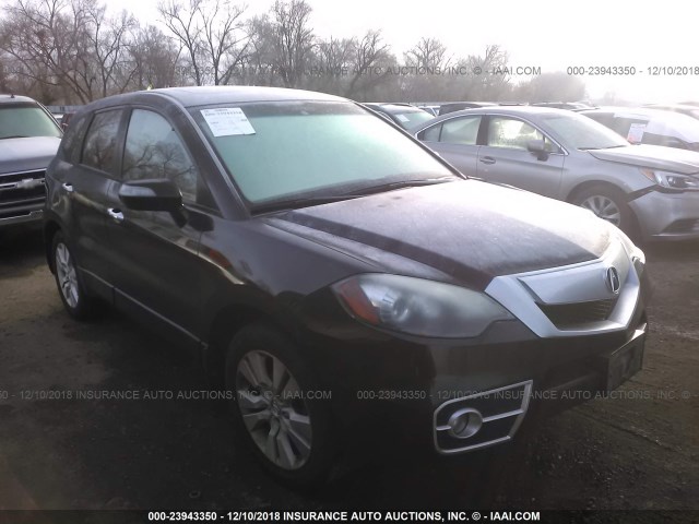 5J8TB1H21CA003699 - 2012 ACURA RDX BLACK photo 1