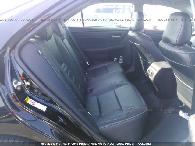 4T4BF1FK5GR540017 - 2016 TOYOTA CAMRY LE/XLE/SE/XSE BLACK photo 8