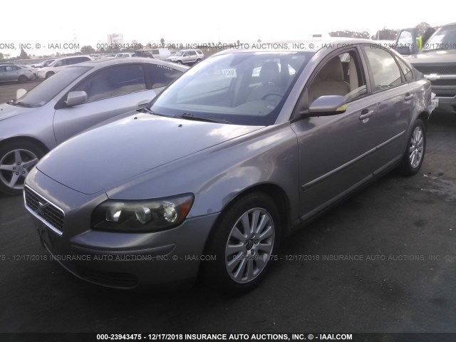 YV1MS390452108420 - 2005 VOLVO S40 2.4I GRAY photo 2