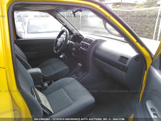 5N1ED28T13C641113 - 2003 NISSAN XTERRA XE/SE YELLOW photo 5