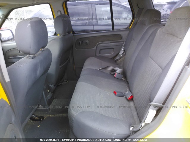 5N1ED28T13C641113 - 2003 NISSAN XTERRA XE/SE YELLOW photo 8