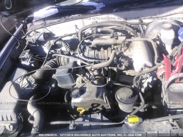 5TEVL52NX3Z189635 - 2003 TOYOTA TACOMA XTRACAB SILVER photo 10