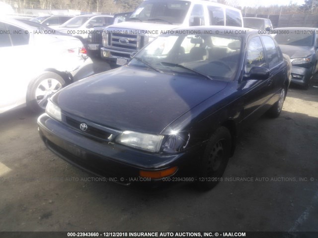 2T1BB02E2VC205960 - 1997 TOYOTA COROLLA DX BLACK photo 6