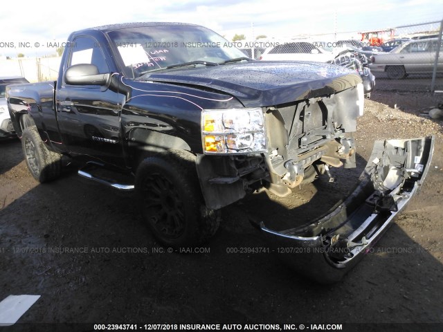 1GCNCPEA9DZ394042 - 2013 CHEVROLET SILVERADO C1500 BLACK photo 1