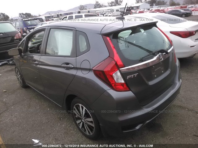 3HGGK5H07JM701502 - 2018 HONDA FIT EX/EXL GRAY photo 3