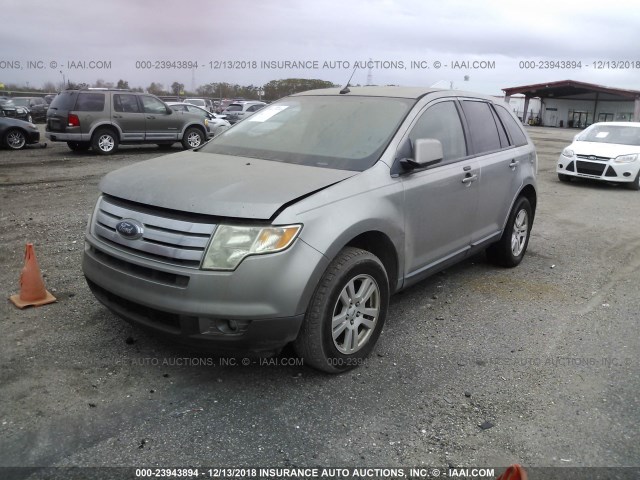 2FMDK38C88BA87373 - 2008 FORD EDGE SEL TAN photo 2