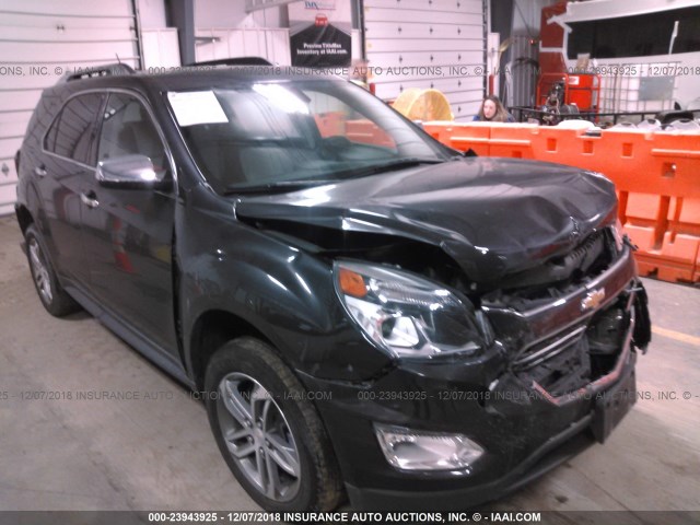 2GNFLGE39G6328314 - 2016 CHEVROLET EQUINOX LTZ GRAY photo 1