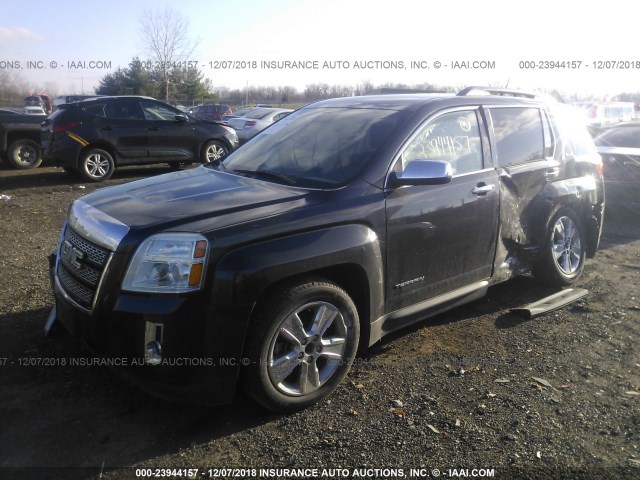 2GKALREK0F6366992 - 2015 GMC TERRAIN SLE GRAY photo 2