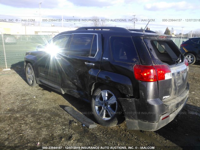 2GKALREK0F6366992 - 2015 GMC TERRAIN SLE GRAY photo 3