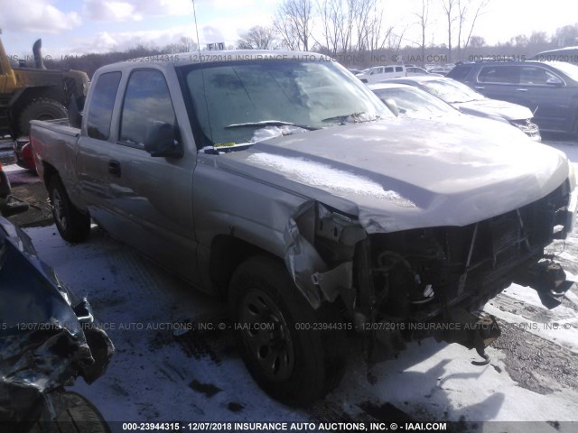 1GCEC19T96Z167266 - 2006 CHEVROLET SILVERADO C1500 SILVER photo 1