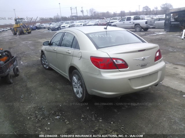 1C3CC5FV0AN205251 - 2010 CHRYSLER SEBRING LIMITED GOLD photo 3