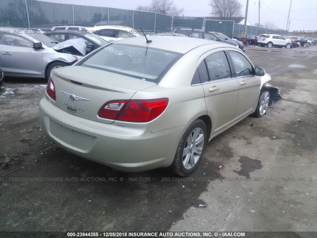 1C3CC5FV0AN205251 - 2010 CHRYSLER SEBRING LIMITED GOLD photo 4