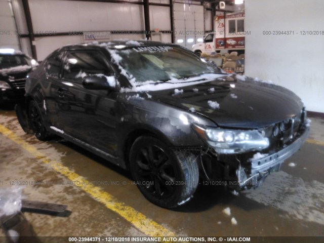 JTKJF5C7XD3060860 - 2013 TOYOTA SCION TC ნაცრისფერი ფოტო 1