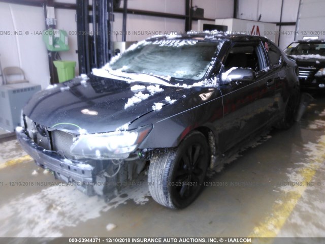 JTKJF5C7XD3060860 - 2013 TOYOTA SCION TC ნაცრისფერი ფოტო 2