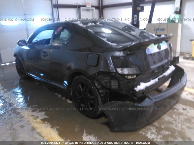 JTKJF5C7XD3060860 - 2013 TOYOTA SCION TC ნაცრისფერი ფოტო 3