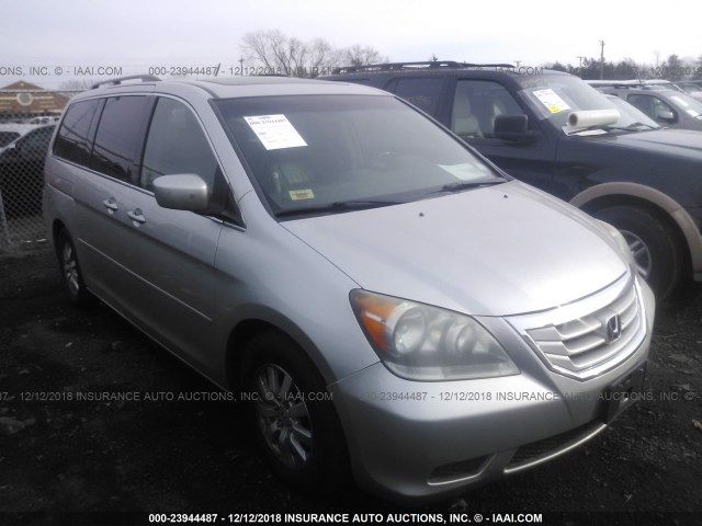 5FNRL38699B056171 - 2009 HONDA ODYSSEY EXL SILVER photo 1