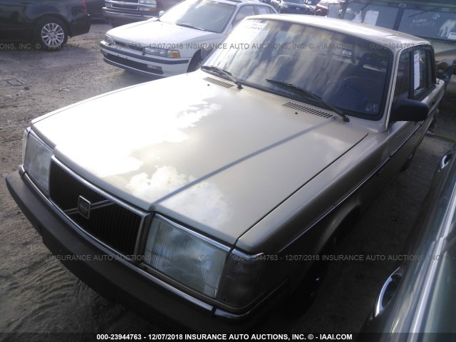 YV1AA8845M1432620 - 1991 VOLVO 240 GOLD photo 2