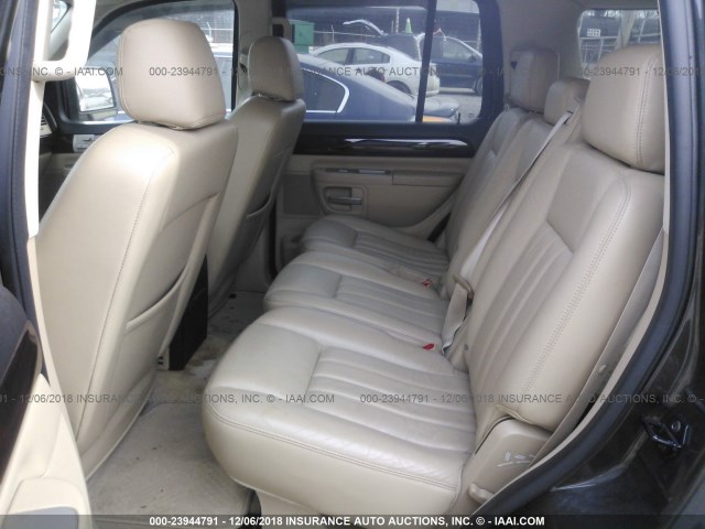 5LMEU88H75ZJ08565 - 2005 LINCOLN AVIATOR 灰色 照片 8