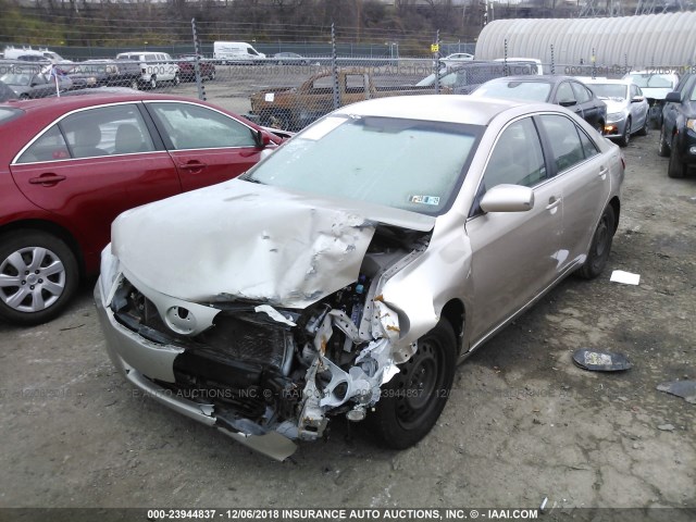 4T1BE46K48U734053 - 2008 TOYOTA CAMRY CE/LE/XLE/SE GOLD photo 2