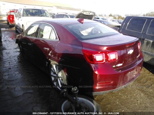 1G11E5SA8GF137843 - 2016 CHEVROLET MALIBU LIMITED LTZ RED photo 3