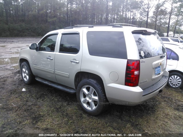 1GNSCAE00DR140105 - 2013 CHEVROLET TAHOE C1500  LS Champagne photo 3