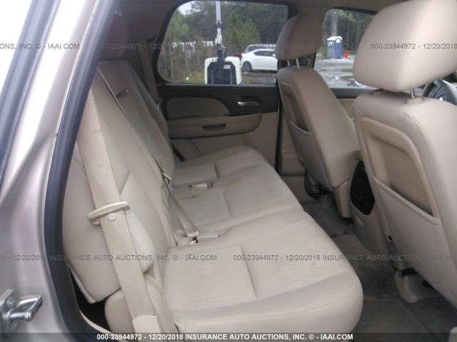 1GNSCAE00DR140105 - 2013 CHEVROLET TAHOE C1500  LS Champagne photo 8