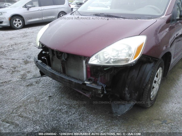 5TDZA23C04S136525 - 2004 TOYOTA SIENNA CE/LE MAROON photo 6