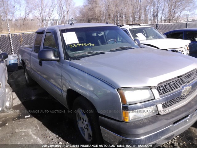 2GCEC19T151217701 - 2005 CHEVROLET SILVERADO C1500 GRAY photo 1