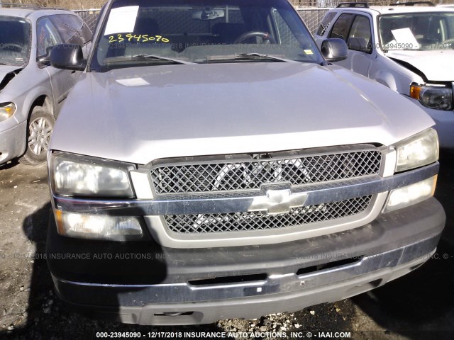 2GCEC19T151217701 - 2005 CHEVROLET SILVERADO C1500 GRAY photo 6