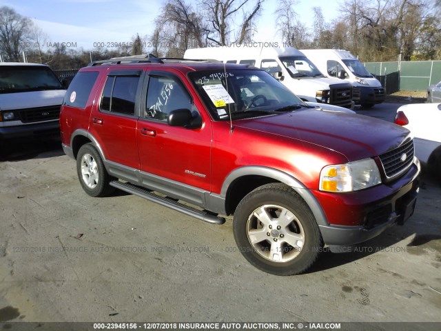 1FMZU73K72UD65719 - 2002 FORD EXPLORER XLT RED photo 1